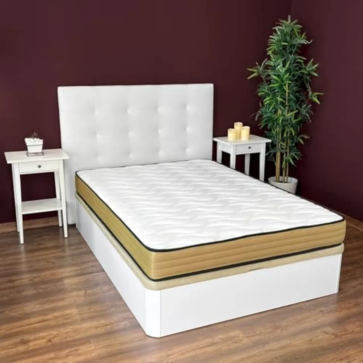 Somnia Descanso Somnia - Visco Junior Reversible viskoelastische Matratze 90x190, ideal für Ausziehbetten und Kinderzimmer – Bild 2