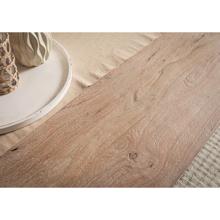 Esstisch Akazie 220x100x76 beige lackiert AMSTERDAM #116 – Bild 5