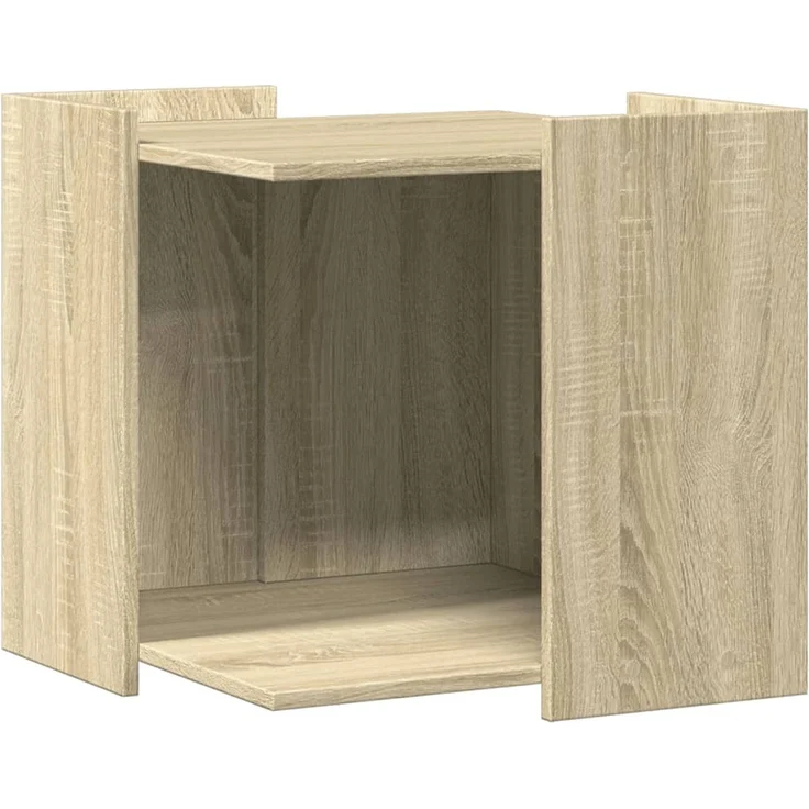 vidaXL Katzenklo Sonoma Eiche 53x53x51 cm Holzwerkstoff 857753 – Bild 2