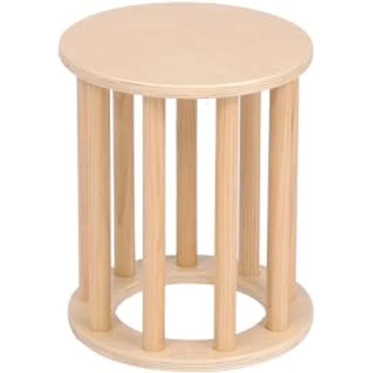 HOME DELUXE Hocker NALAN – Natur – Bild 1