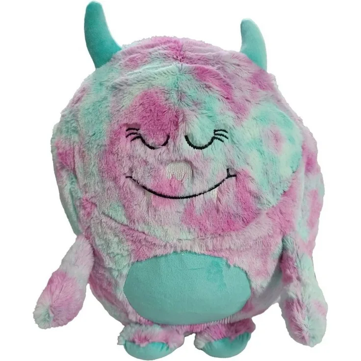 Haus und Deko Zierkissen Monster Kuschelkissen Plüsch Kinder Kissen Dekokissen mit Füllung ca, (1 St)