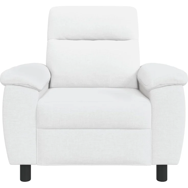vidaXL Sofa Weiß 95 x 90 x 95 cm Stoff 42040906 – Bild 2