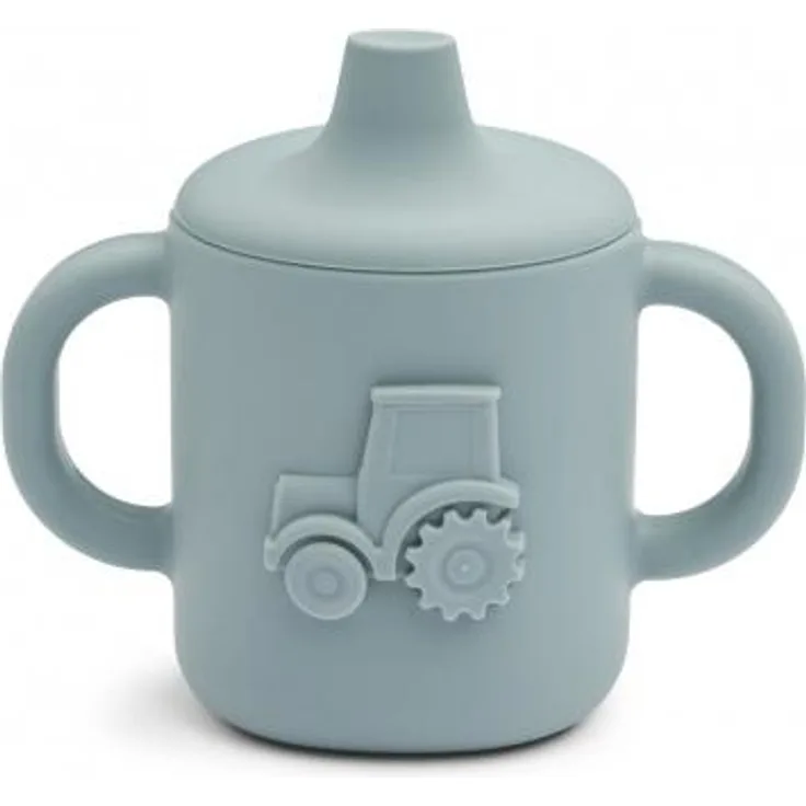 Liewood Amelio Sippy Cup - Traktor - Blue Blau
