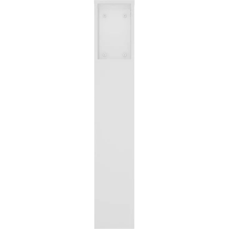 vidaXL Kopfteil mit Ablagen Weiß 180x18,5x104,5 cm – Bild 5
