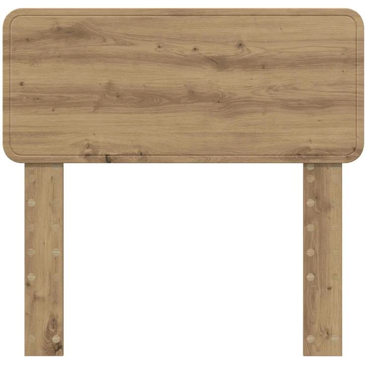vidaXL Kopfteil Artisan-Eiche Holzwerkstoff 90 x 93 x 3 cm Braun (Art-Nr 888593) – Bild 4