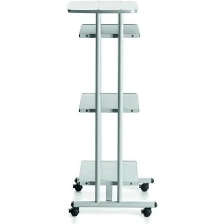 Rocada Computertisch 5220V22 R522096 3Fächer 68x126x49cm silber – Bild 2