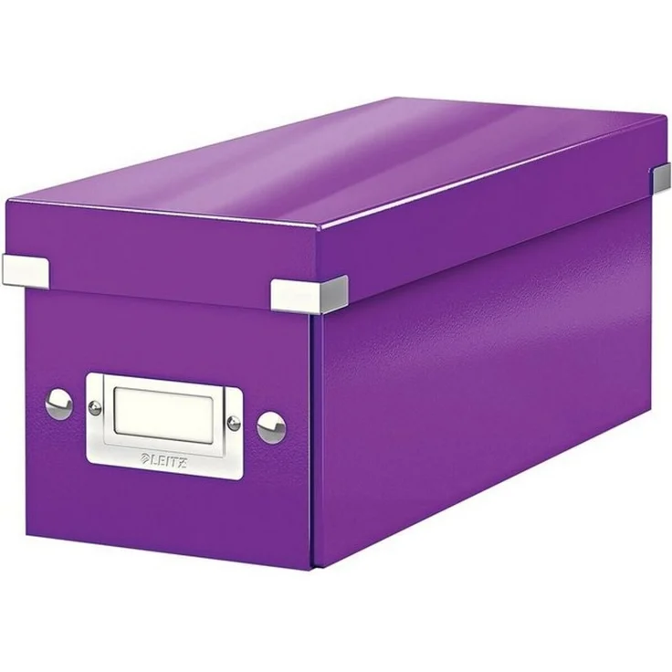 Leitz Ablagebox Click & Store CD violett – Bild 3