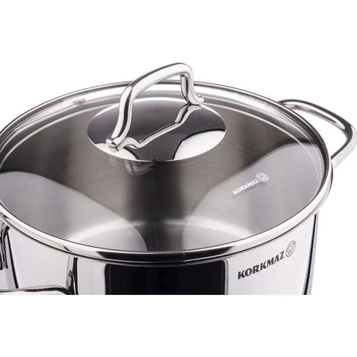 Topf zum Schmoren Korkmaz Perla Ø24 cm 5 5 l KRA1657