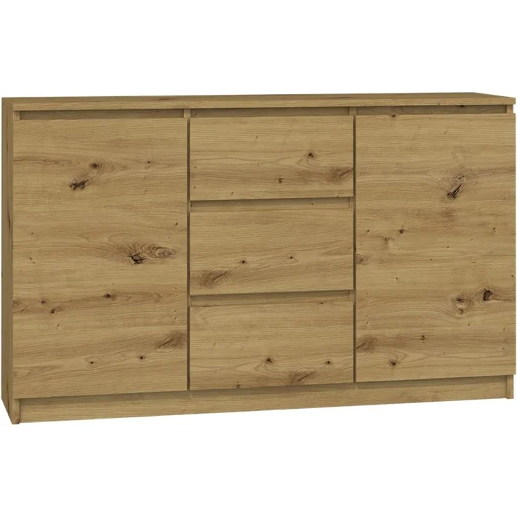 ibonto ECKKOMMODE EICHE 40x120x75cm (H 75 x T 40 x B 120 cm) – Bild 1