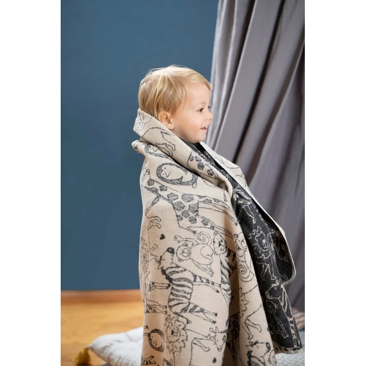 Babydecke Kinderdecke Juwel 'Safari' 100 x 140 cm, DAVID FUSSENEGGER – Bild 2
