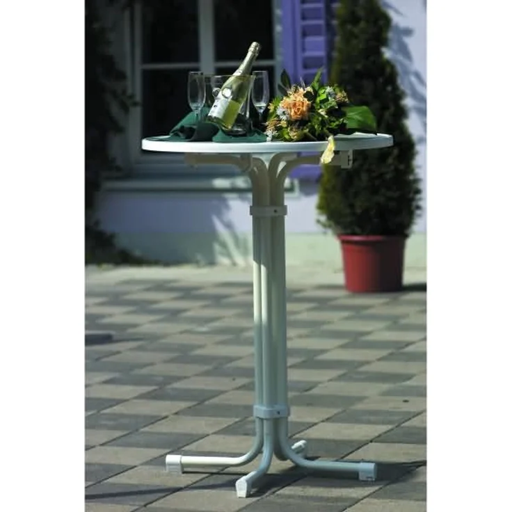 Best Stehtisch Multiflex 26570000 weiß 80cm – Bild 4