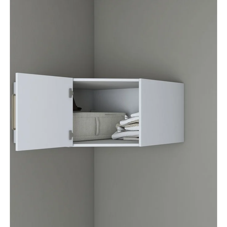 Skye Decor 'BA168 - 4673' Hängeschrank, Weiß, 91 x 45 x 57,5 cm – Bild 2