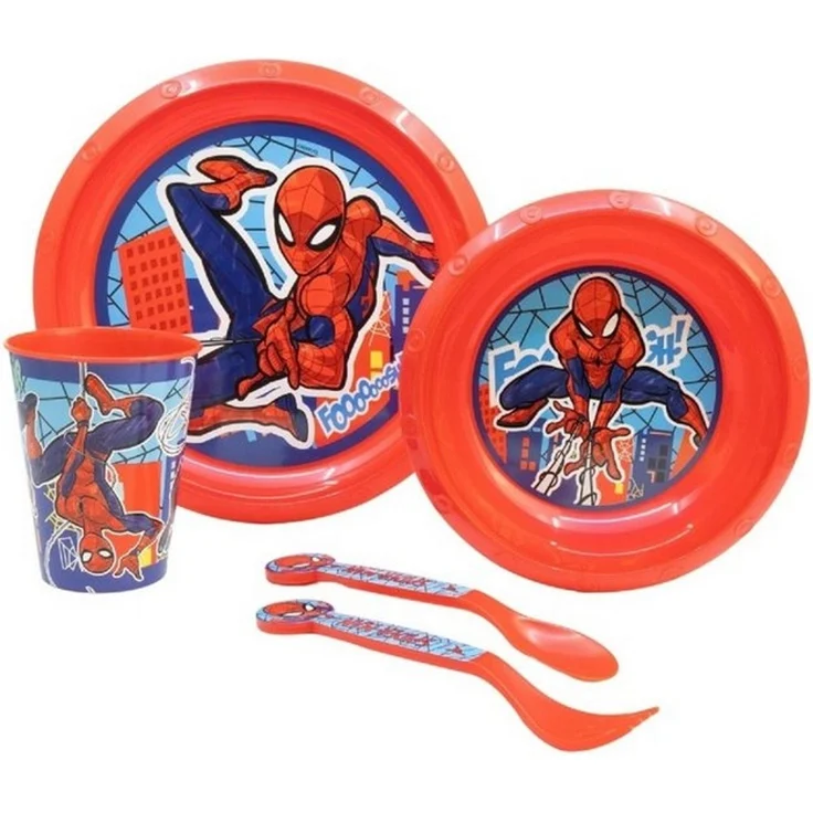 Geschirr-Set 5tlg. Spiderman SPIDERMAN – Bild 4