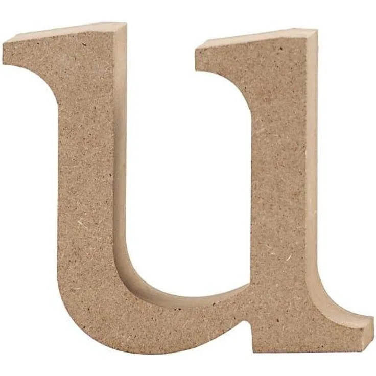 buchstabe u MDF 8,5 cm