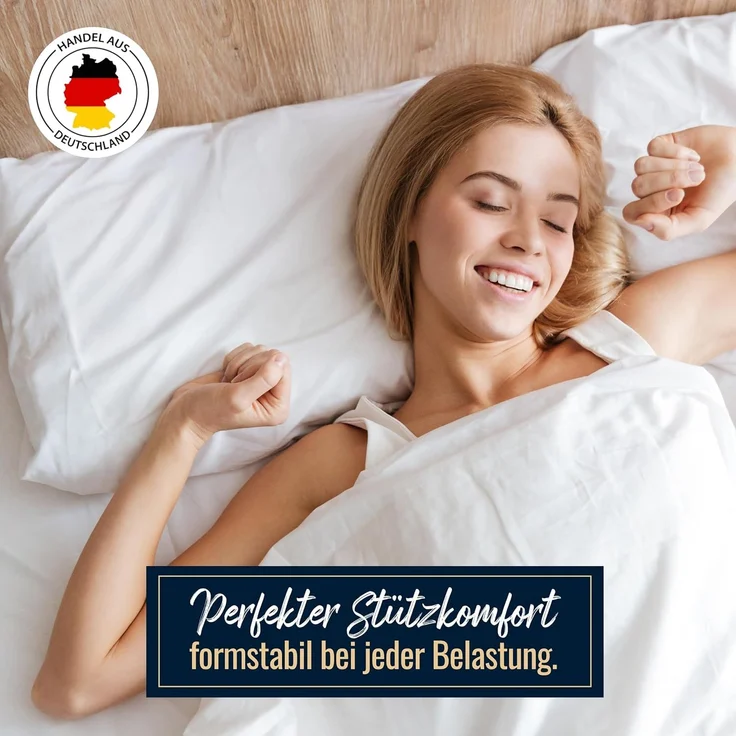 Sympathica Nackenstützkissen Stift- Latex Nackenkissen orthopädisch – Bild 3