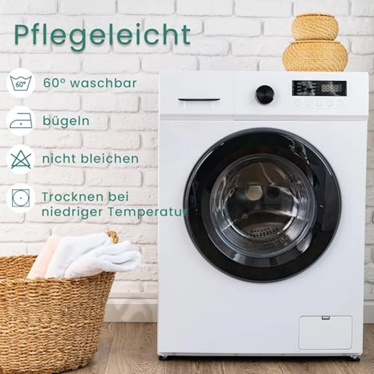 livessa Kissenbezug 100 % Baumwolle, %100 Baumwolle Jersey Stoff 140 g/m², Ultra weich und atmungsaktiv – Bild 6