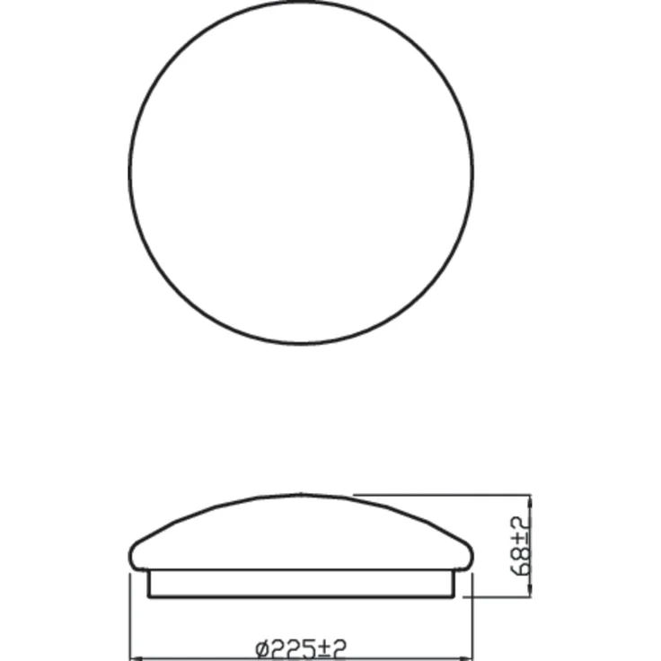 Philips Moire CL200 LED Deckenleuchte weiß 640lm 4000K 22,5cm – Bild 3