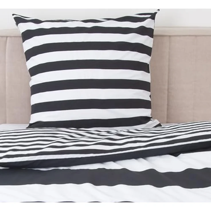 TOM TAILOR HOME Wendebettwäsche Siena in Gr. 135x200, 155x220, 200x200, 200x220 cm, Renforcé, 2 teilig, gestreifte Bettwäsche aus Baumwolle, Bettwäsche mit Wendeoptik – Bild 5
