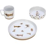 Lässig Porzellan-Geschirr-Set 3-tlg. Little Mateys royal blue - A