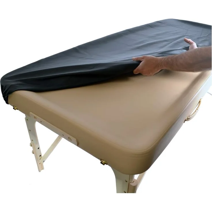 Duke-Handel Massageliegenbezug PU-Leder, Polyurethan, Gummizug: rundum, (1 Stück), abwischbarer Schutzüberzug für Ihre/n Massageliege/Massagetisch – Bild 5