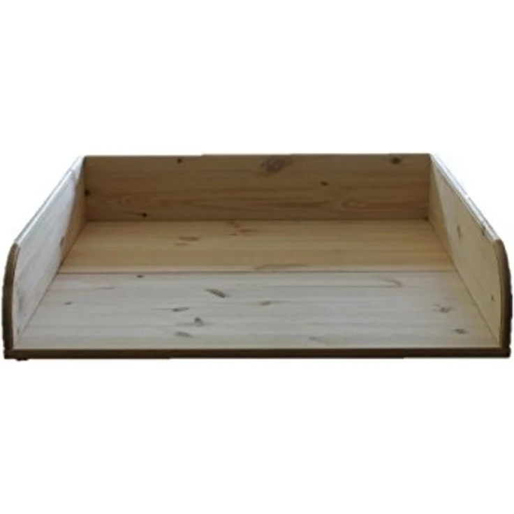 Wickeltischaufsatz Kiefer massiv 80 x 80 x 17 cm – Bild 1