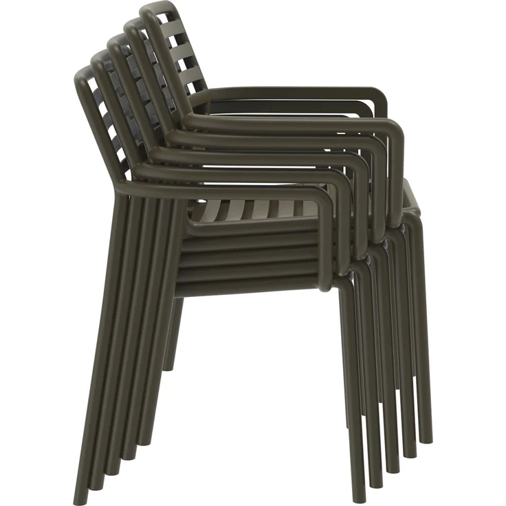 Primaster Stapelstuhl Sevilla Kunststoff anthrazit B-Ware – Bild 3