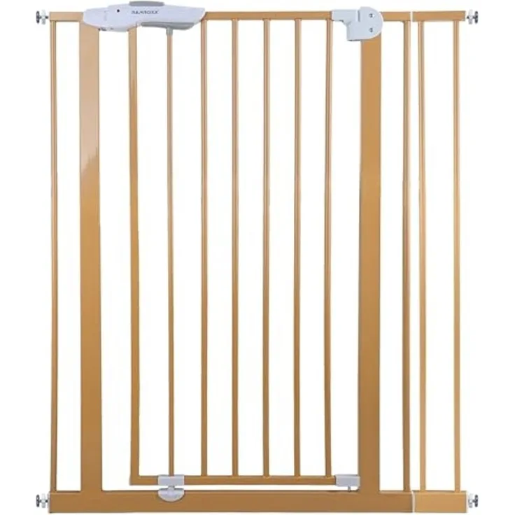 Absperrgitter Treppenschutzgitter beige für für 85-95cm Durchgang 110cm Hoch