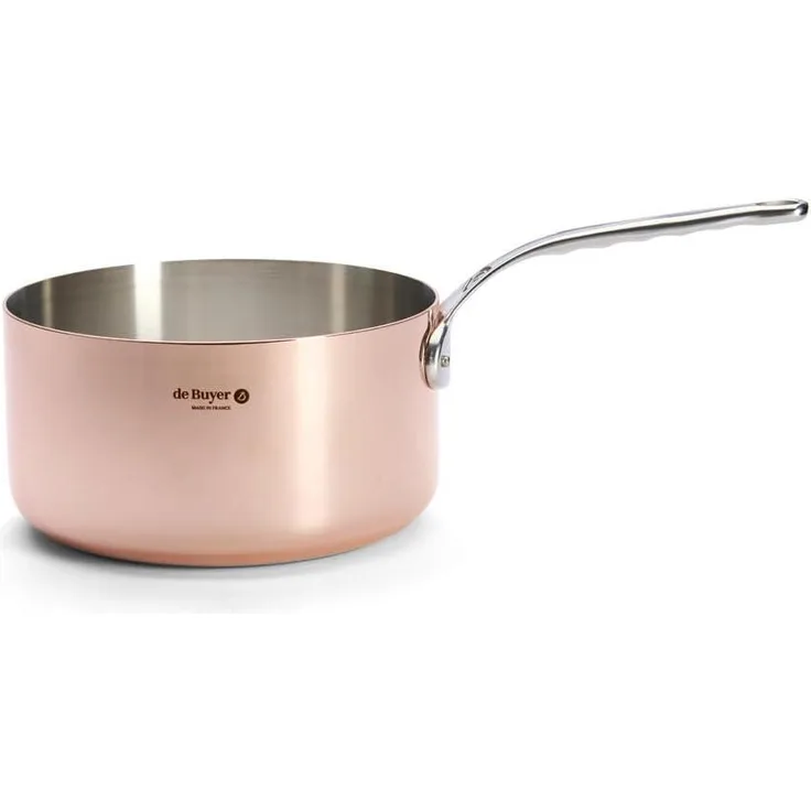 De Buyer Prima Matera Kasserolle Kupfer/Edelstahl 24 cm indukt.