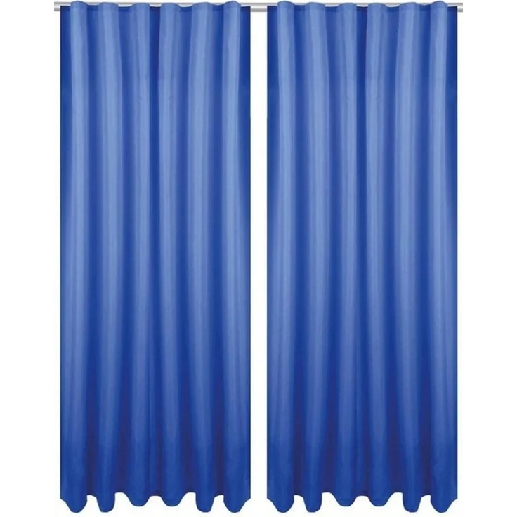 Bestlivings Vorhang "Ellen" mit Kräuselband inkl. Raffhalter (2 St), Kräuselband, blickdicht, Polyester, matter Stoff, einfarbig, waschbar bei 30°C, bügelleicht, formstabil – Bild 4