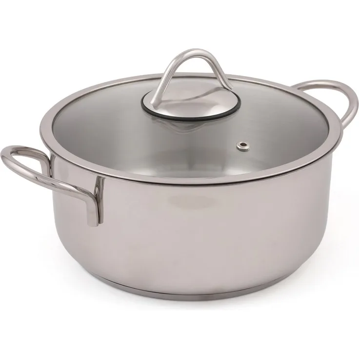 Hermia Concept 'D50' Topfset (2-teilig), Silber, 26 x 26 x 8 cm, 3400 ml
