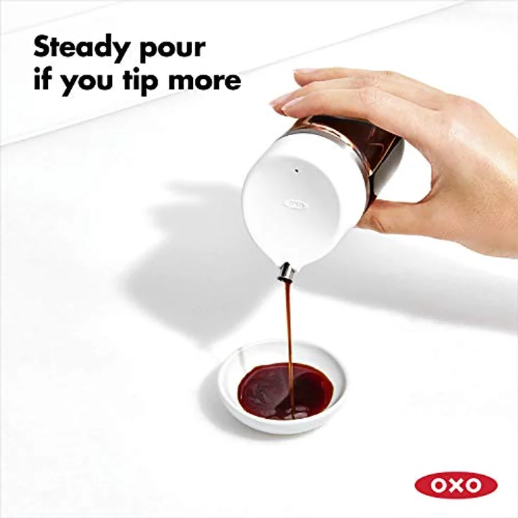 OXO Good Grips Ölspender aus Glas, 150 ml – für präzises Dosieren von Olivenöl – Bild 4
