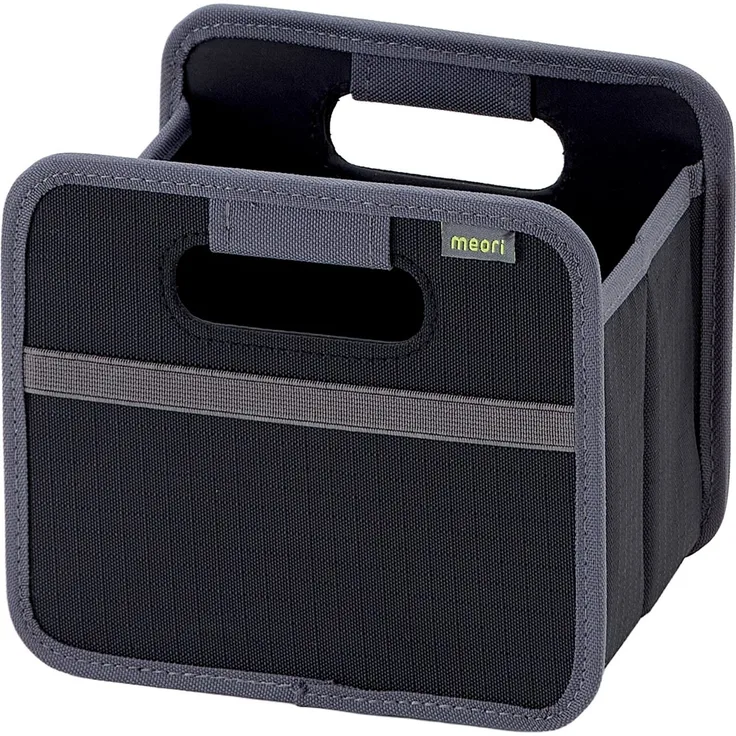 Meori 'S' Faltbox, Polyester Lava black, 16.5 x 14 x 12.5 cm