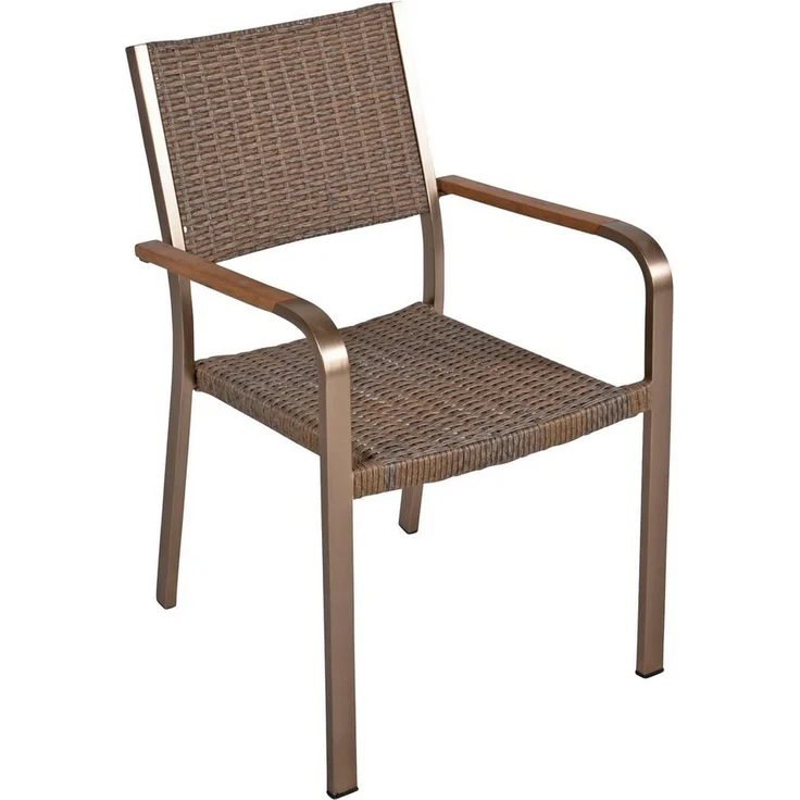Garden Pleasure Stapelstuhl FLORENCE (Set, 2 St), 2er Set – Bild 2