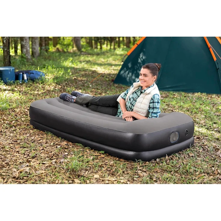 TriTech® Single-Luftbett mit USB-Elektropumpe 191 x 97 x 36 cm – Bild 3