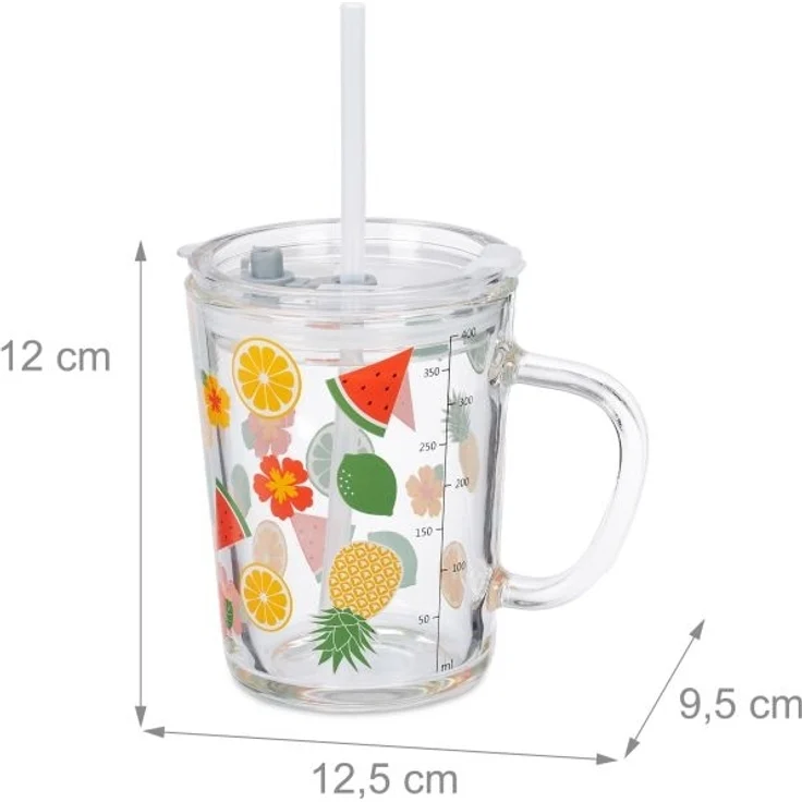 2er Set Kindergläser mit Früchte-Motiv – Bild 4