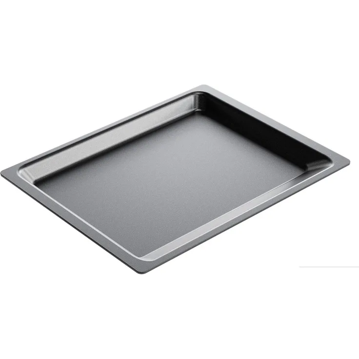 AMT Backofenplatte Aluguss schwarz, 37 x 0.3 x 45.9 cm, Lotan® Antihaftbeschichtung
