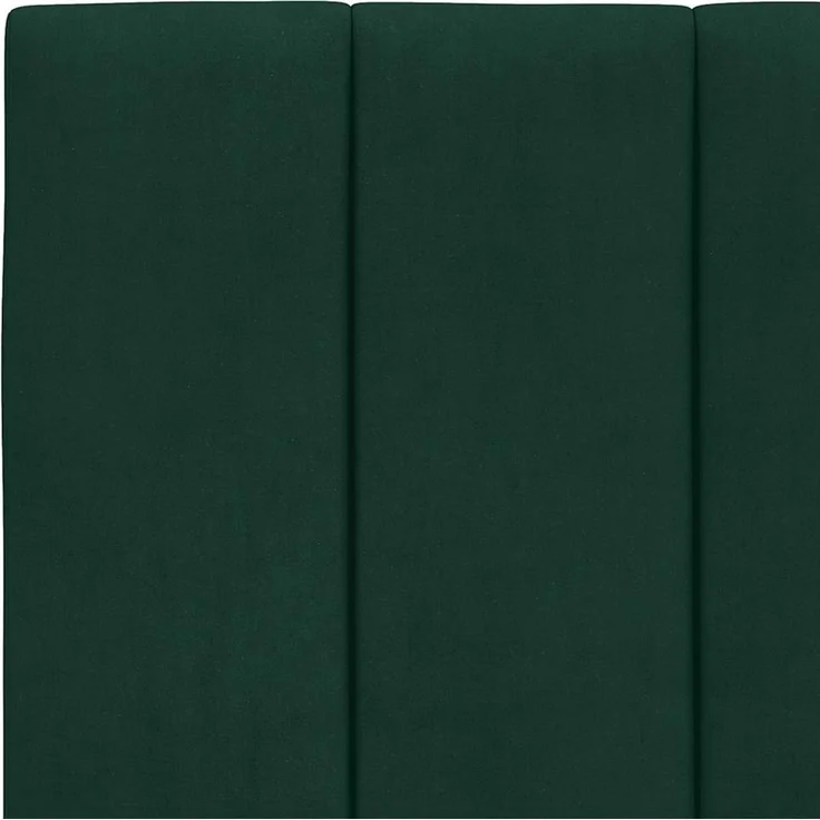 vidaXL Kopfteil-Kissen "Hanko" Dunkelgrün 90 cm Samt Grün – Bild 8