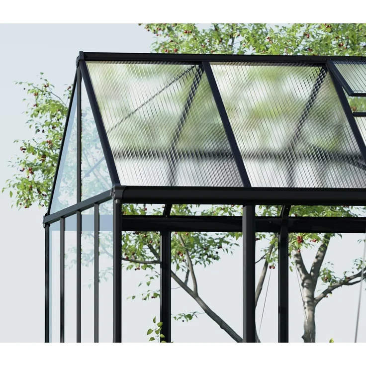 Palram - Canopia Aria 1010 | Alu Gewächshaus mit – Bild 7
