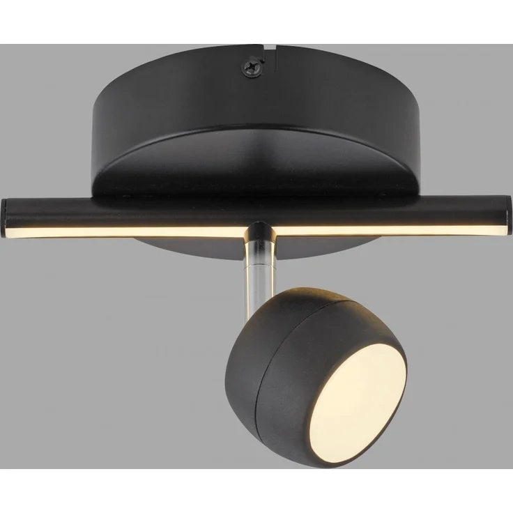 JUST LIGHT 11400-18 JARIK Deckenleuchte 1-flammig schwarz 3000K – Bild 5