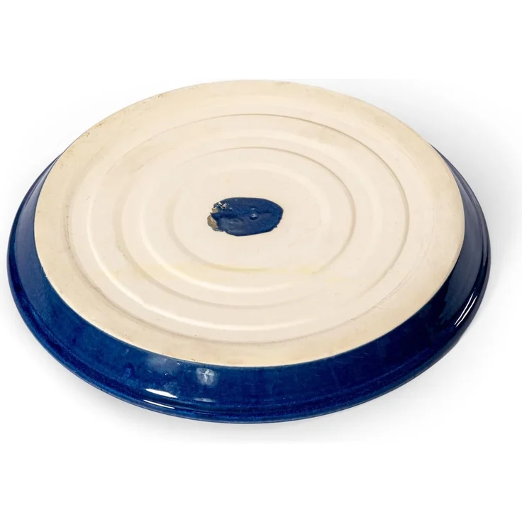 Pflanzteller Untersetzer für Pflanzgefäße 24cm Royal Blau Vogeltränke frostfest – Bild 7
