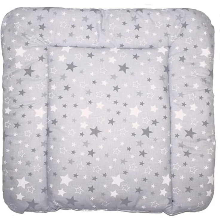 Baby Auflage Wickelauflage - Star Dunkel - 70x50 cm 70x70 cm 70x85 cm Wickeltischauflage (70x85 cm) – Bild 2