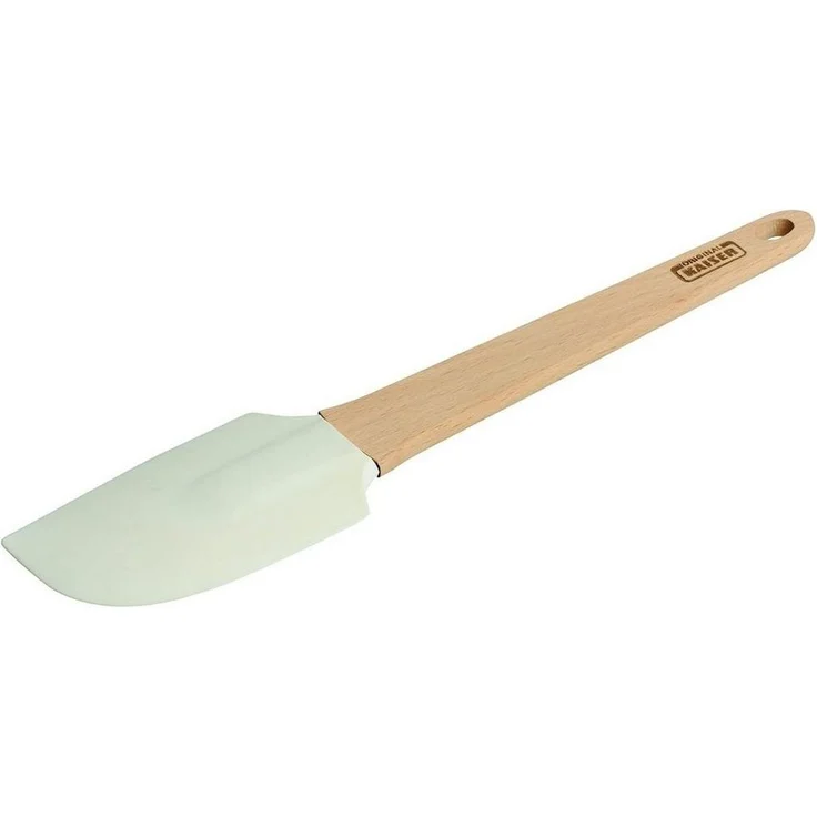 KAISER Patisserie Teigschaber Silikon mit Holzgriff. 27 cm – Bild 1
