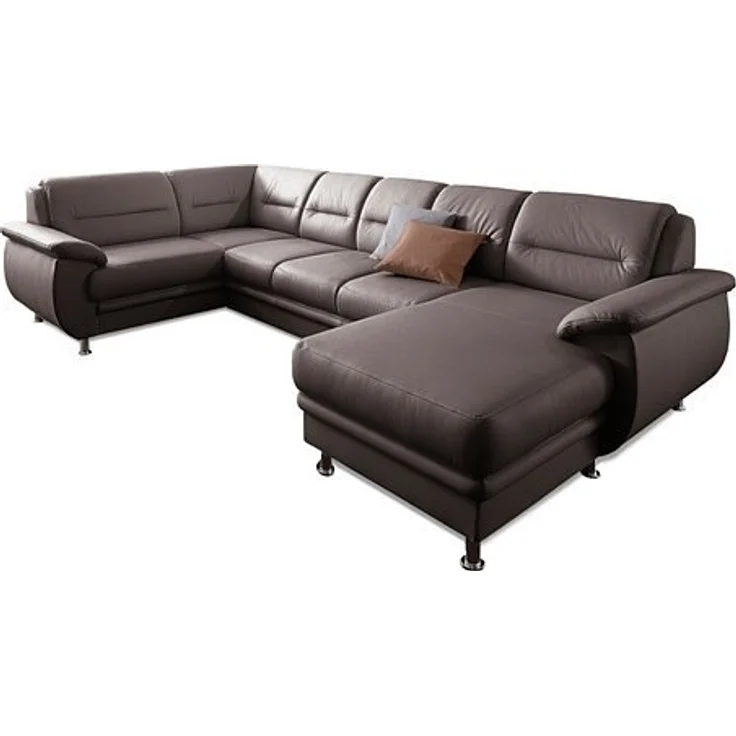 sit&more Wohnlandschaft Mailand U-Form, wahlweise mit Bettfunktion, frei im Raum stellbar – Bild 4
