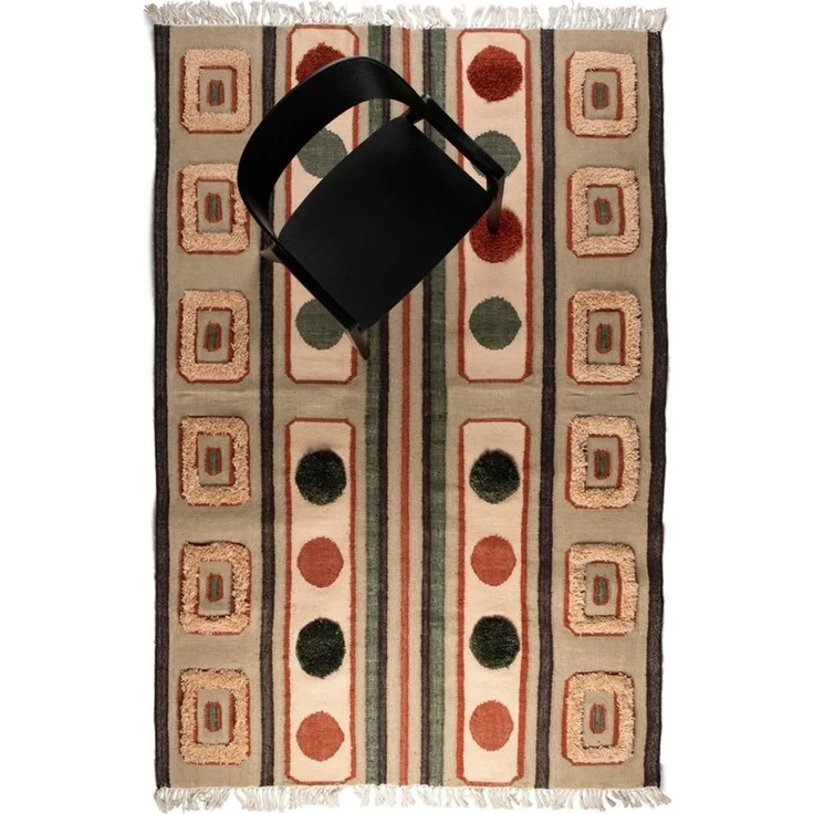 Teppich Haydon 160x230 Grau von Dutchbone im Boho-Retro-Stil fürs – Bild 10