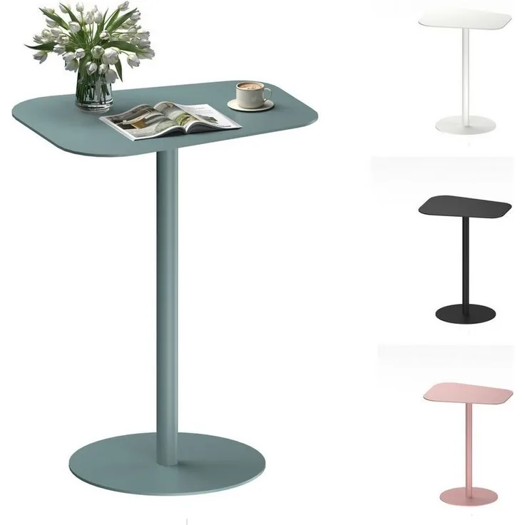 FLEXISPOT Ablagetisch Beistelltisch aus Stahl – Stabil & Farbvielfalt, Gartentisch (für Wohnzimmer, Bett, Balkon oder Garten, – Als Sofatisch, Nachttisch oder Outdoor-Tisch), für drinnen & draußen, einfache Montage, Tragkraft 20 kg