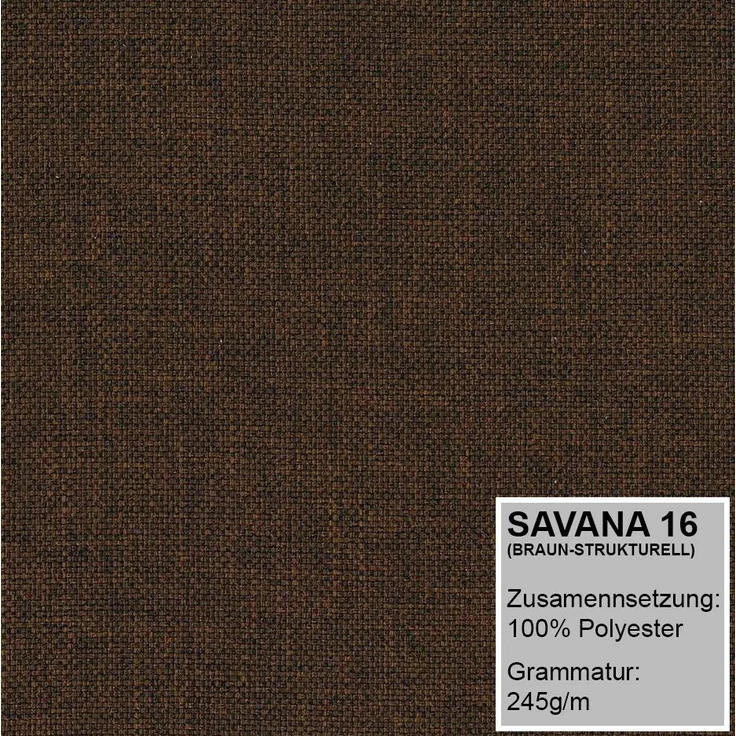 Polsterbett LOG-OM 120x200 ohne Matratze mit Bettkasten und Lattenrost. Farbe: BRAUN 16 – Bild 3