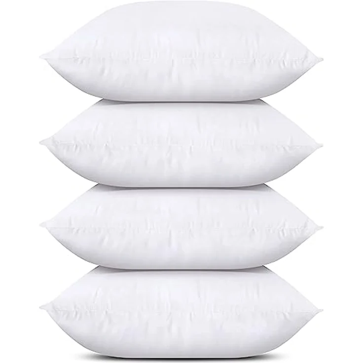 Utopia Bedding 4er Set Kissenfüllung 40x40 cm, Innenkissen Füllkissen Kopfkissen Sofakissen (Weiß) – Bild 5