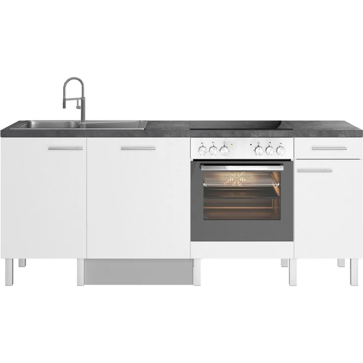 OPTIFIT Küche Lilly, Breite 210, wahlweise mit E-Geräten – Bild 3