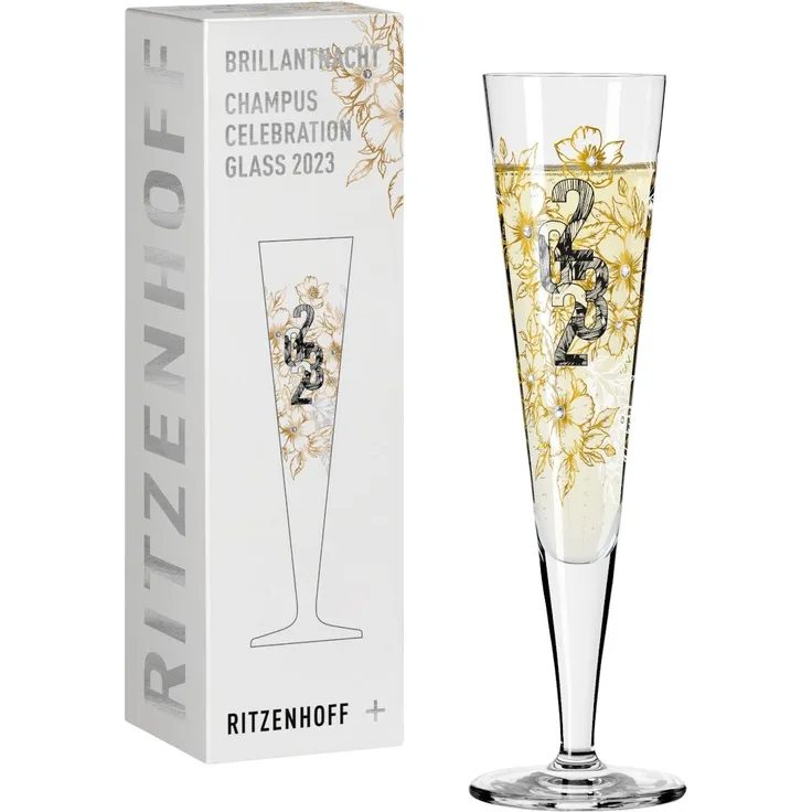 Ritzenhoff 1079013 Champagnerglas #2023 BRILLANTNACHT Romi Bohnenberg 2022