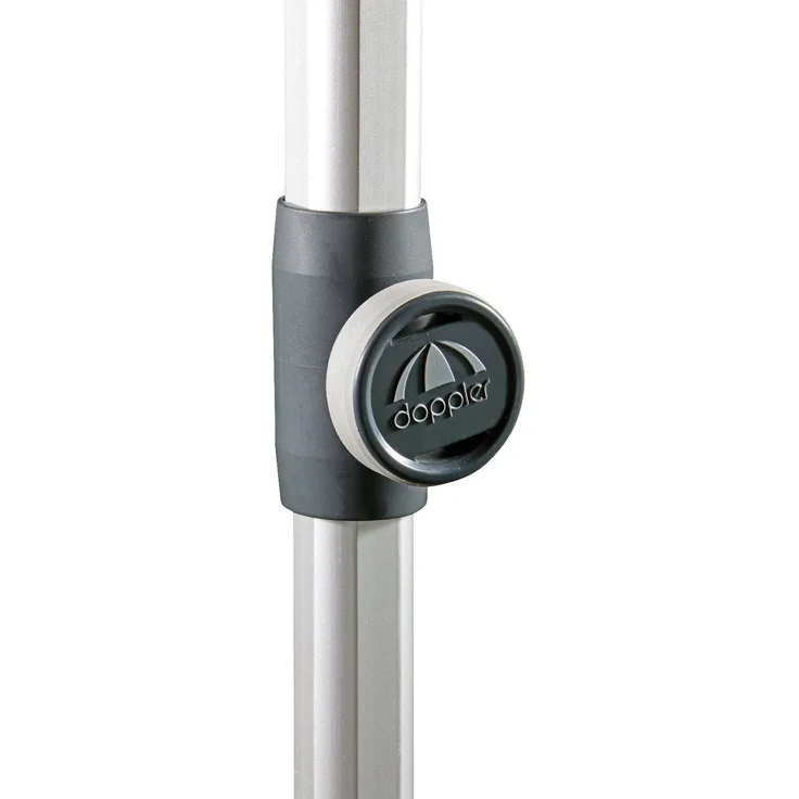 Doppler Sonnenschirm / Kurbelschirm "Expert 300 x 200 Auto Tilt", bordeaux, 300 x 200 cm – Bild 2